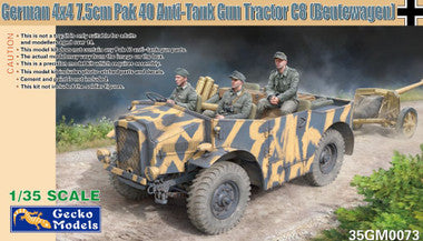 1/35 GERMAN 4X4 7.5CM PAK 40 ANTI-TANK GUN