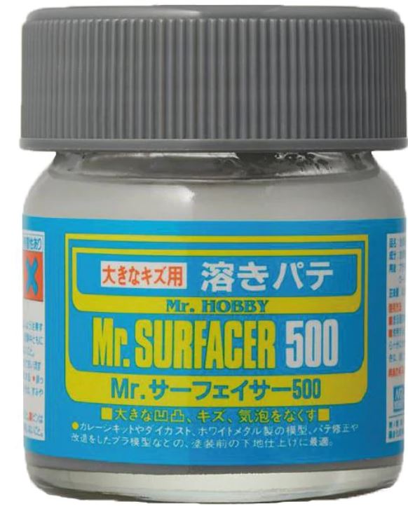Mr Hobby Paint Gunze Mr Hobby Mr Surfacer 500 40ml Bottle - GUZ285