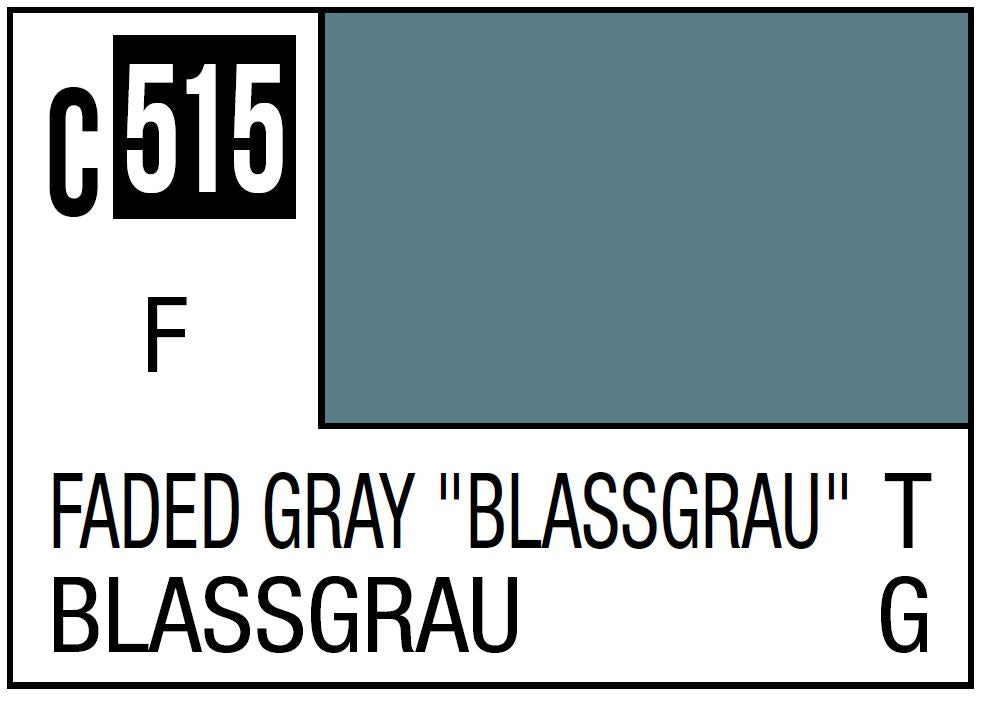 Mr Hobby Mr. Color 515 Faded Gray 'Blassgrau', WWII German Tank - 10ml