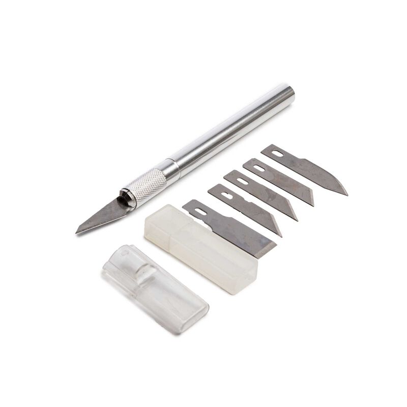 Hobby Essentials #2 MED DUTY KNIFE W ASST BLADES - HDXK0140