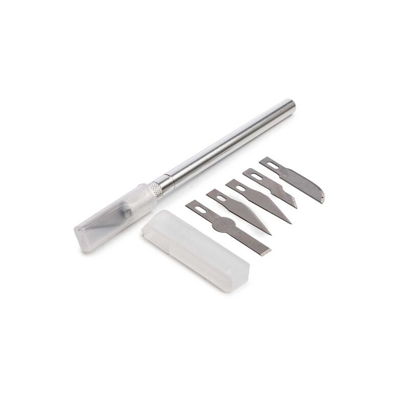 Hobby Essentials #1 LT DUTY KNIFE W/CAP, BLD AST - HDXK0157