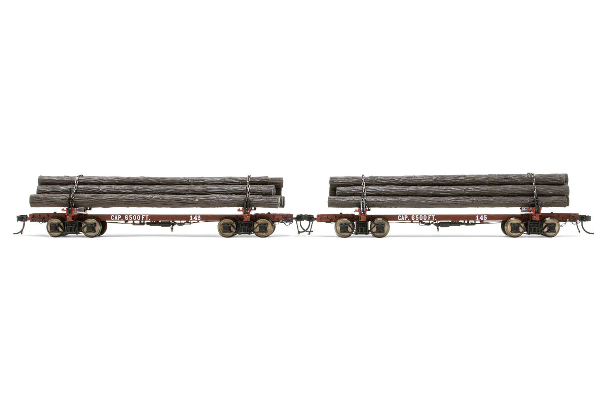 Rivarossi 2-PK LOG CARS PICKERING LUMBER CORP - HR6539