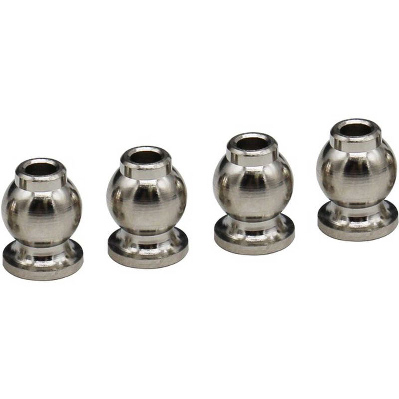 Hot Racing Steel Chrome Pivot Ball 3x7.8x10.5 BLX 6S - HRAAON160PB08