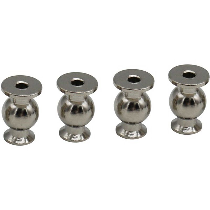 Hot Racing Steel Chrome Pivot Ball M3x8x12mm BLX 6S - HRAAON160PC08