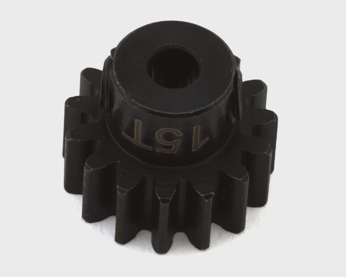 Hot Racing Steel 32P Pinion Gear (Short) (3.17mm Bore) (15T)