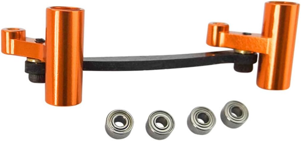 Hot Racing Aluminum and Carbon Fiber Steering System (Brushed) - Bx Mt Sc 4 - HRADMD48G03