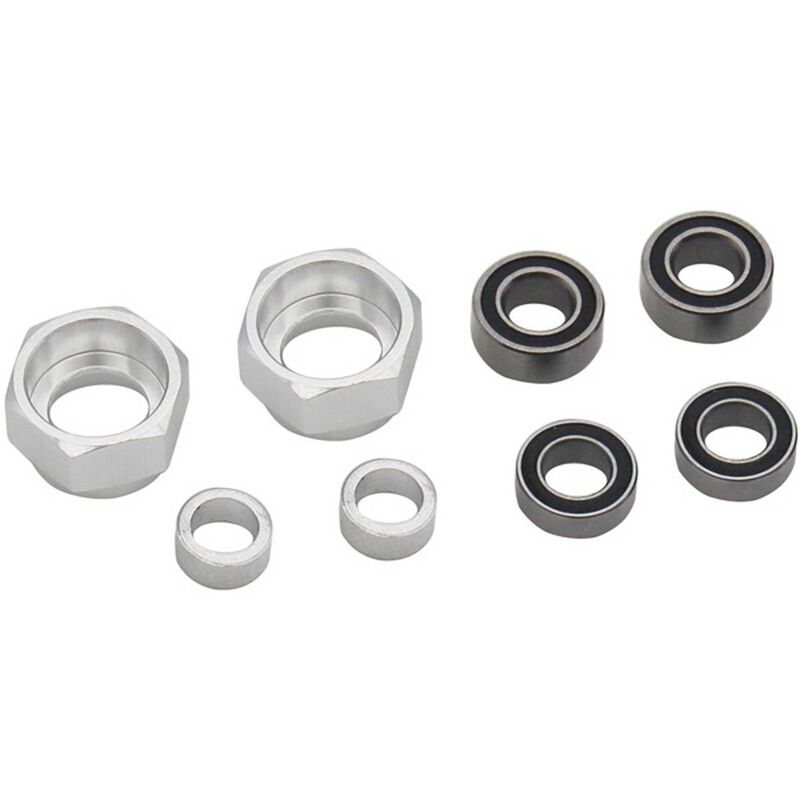 Hot Racing 12 Hex bearing conversion front Adapter - HRATGH10BF08
