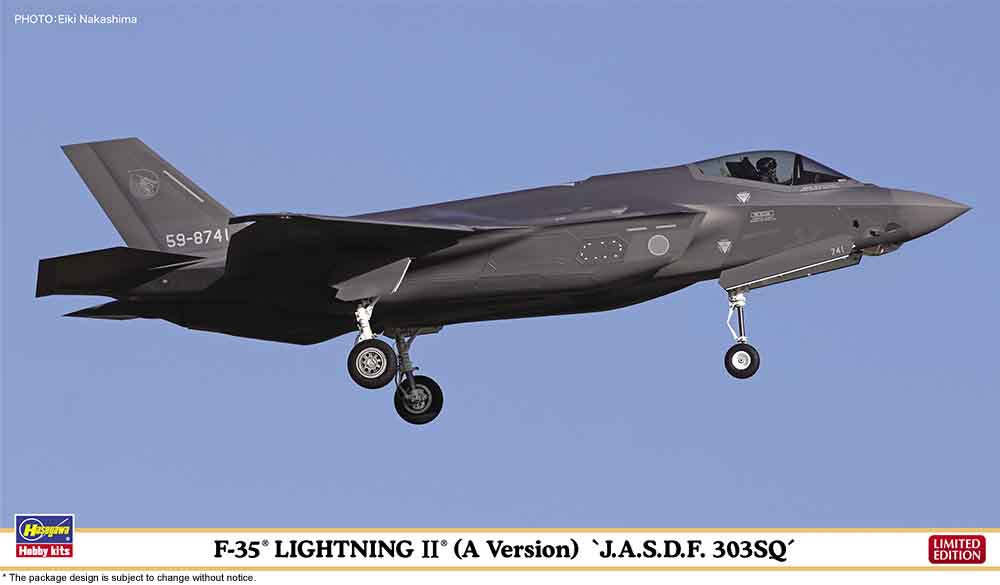 Hasegawa 1/72 F-35 Lightning II (A Version) "J.A.S.D.F. 303SQ" Plastic Model Kit