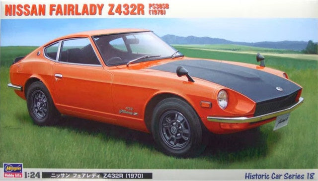 1970 Nissan Fairlady Z432R Sports Car 1/24 Hasegawa
