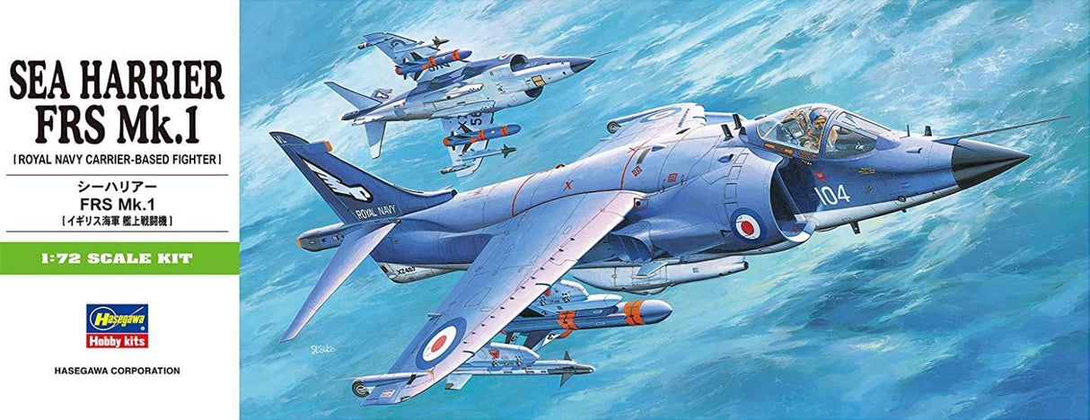 Hasegawa 1/72 Sea Harrier FRS MK 1 Aircraft - HSG235