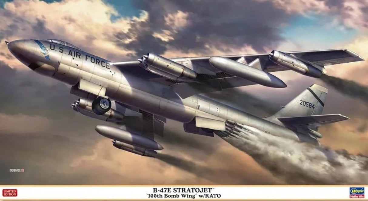 B-47E Stratojet 100th Bomb Wing w/RATO (Ltd Edition) 1/72 Hasegawa