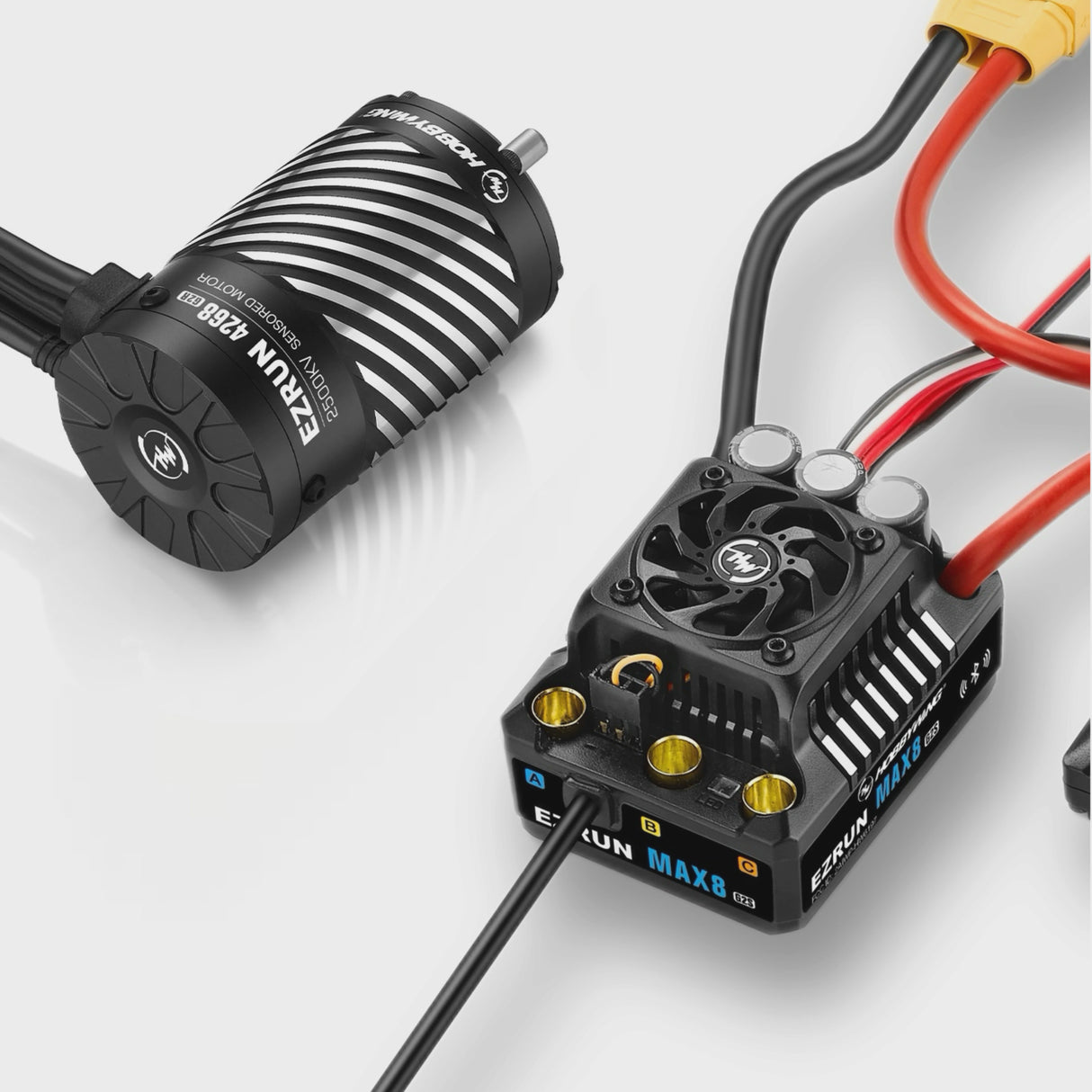 Hobbywing EZRUN MAX8 G2S COMBO - Bluethooth - 4268 2200kv Motor