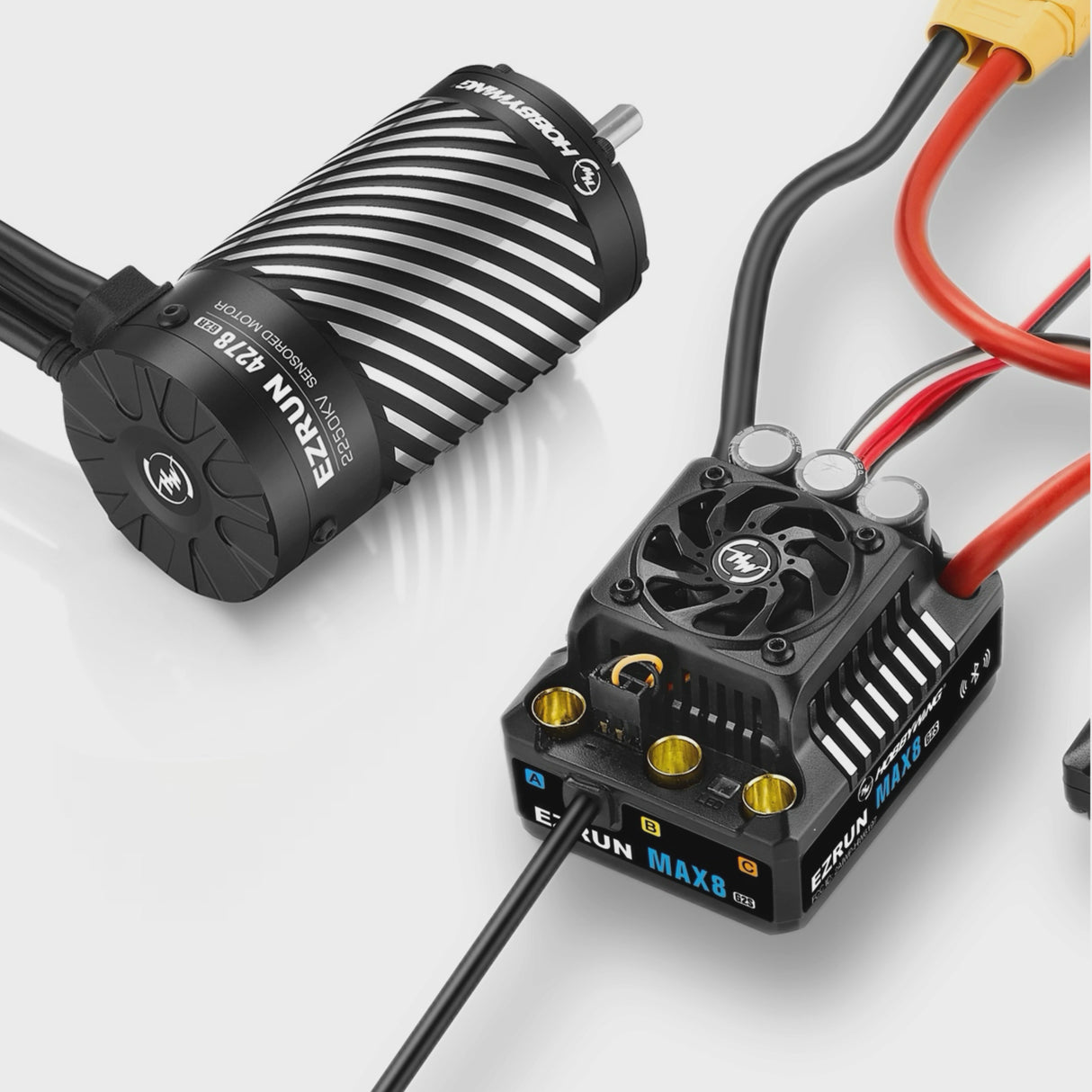 EZRUN MAX8 G2S COMBO w/2250kv Motor- Bluethooth™