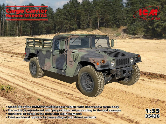1/35 M1097 A2 Humvee Cargo Carrier