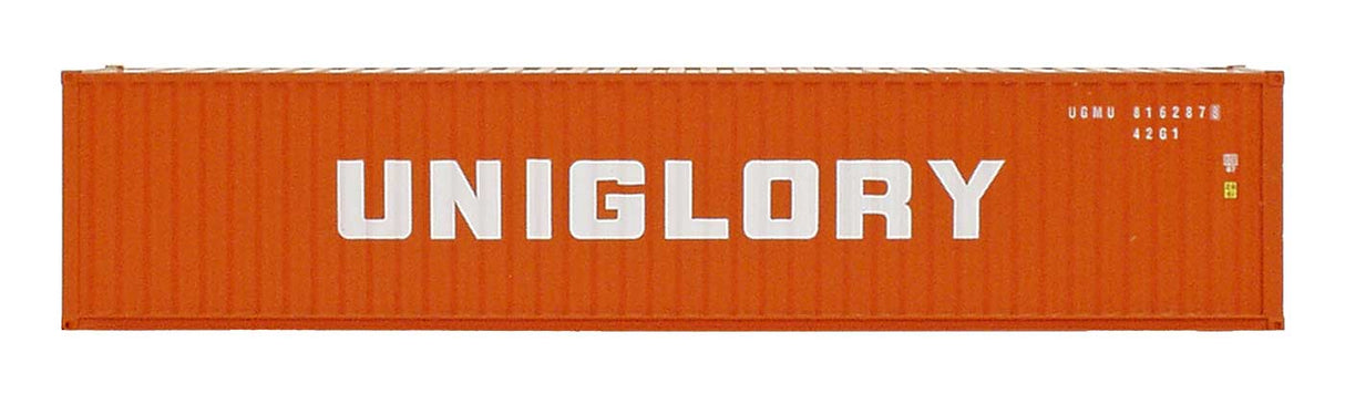 Intermounain Railway HO 40' CORRUGATED CONTAINER - UNIGLORY - IMR30257