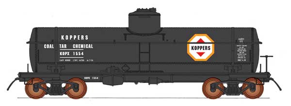 Intermountain Railway 8000 GAL TANK CAR - KOPPERS - IMR46340