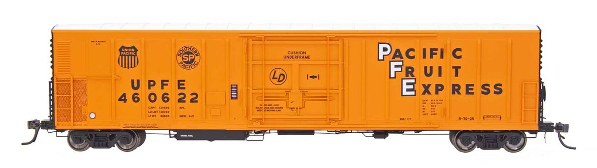Intermounain Railway HO R-70-25 Mechanical Reefer - Ready to Run -- Union Pacific Fruit Express UPFE (orange, black, white)