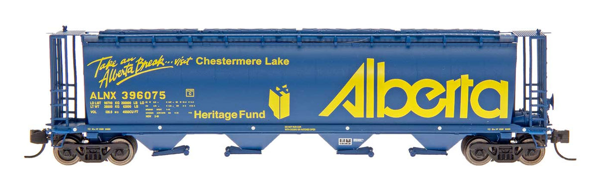 Intermountain Railway N CYLINDRICAL COVERED HOPPER - ALBERTA "TAKE A BREAK" - ALNX - IMR65117
