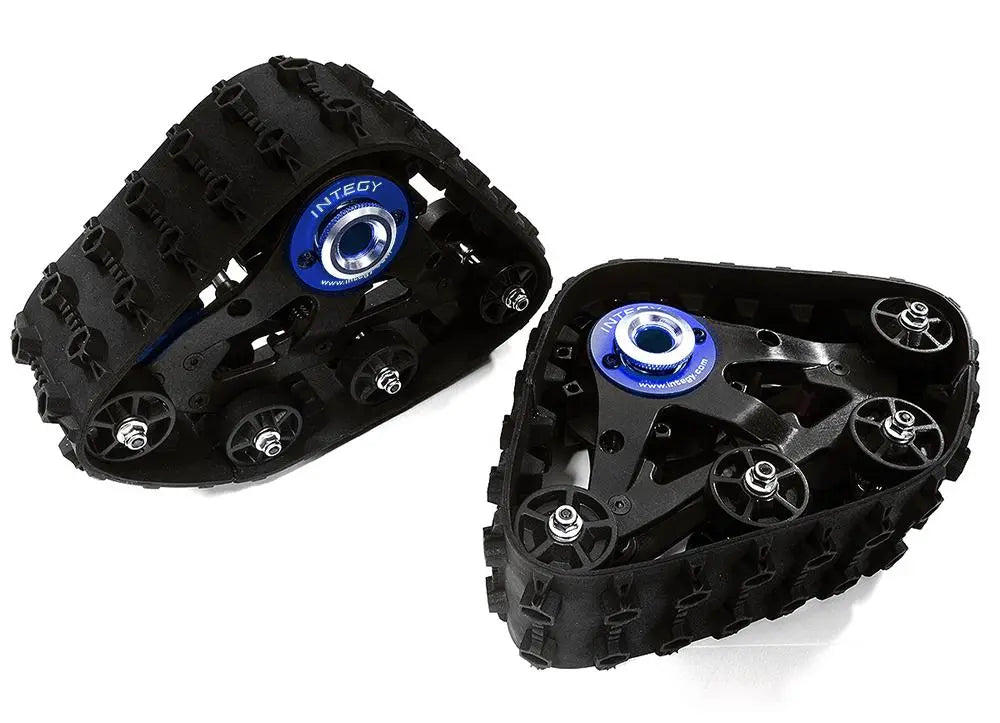 Integy T3 Snowmobile & Sandmobile Rear Kit for 1/10 Stampede, Rustler, Slash & Bandit - Blue