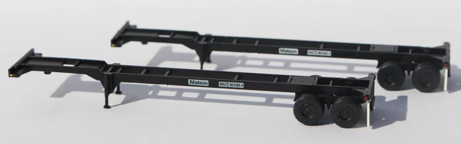 Jacksonville Terminal N MATSON 40' BLACK CHASSIS - JTC142009