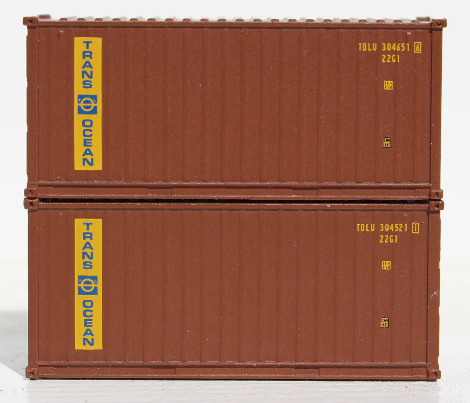 Jacksonville Terminal N TRANSOCEAN 20'CONTA 2PK - JTC205327