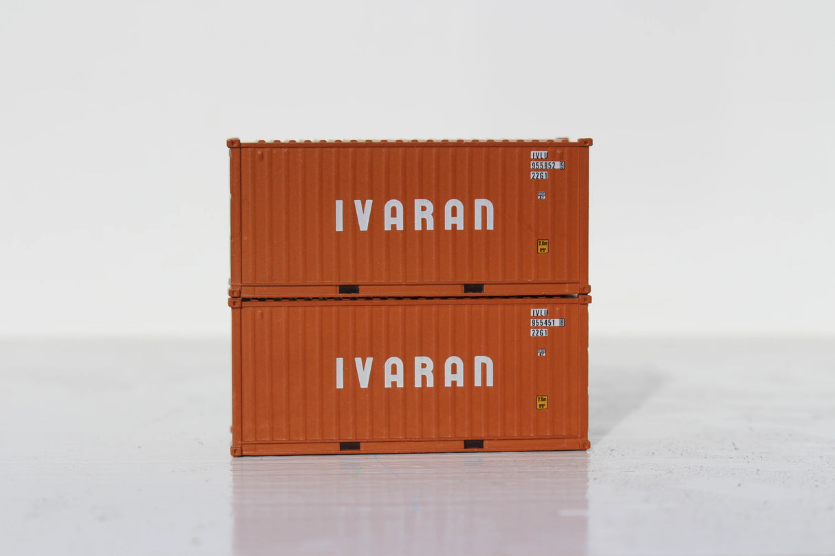 Jacksonville Terminal N IVARAN 20'CONTAINER 2PK - JTC205358