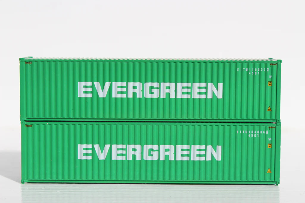 Jacksonville Terminal N Evergreen 40' Container 2PK - JTC405046