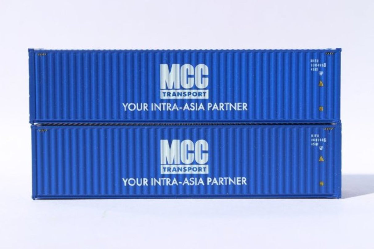 Jacksonville Terminal MCC TRANS 40' CONTAINER 2/PK - JTC405115