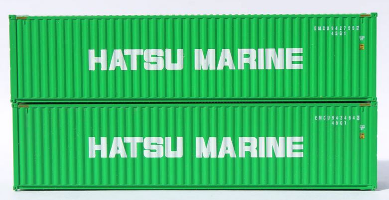 Jacksonville Terminal N HATSU MARINE 40' CONTAINER 2/PK - JTC405141