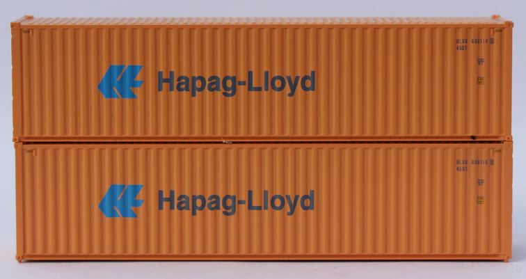 Jacksonville Terminal N HAPAG-LLOYD 40' CONTAINER 2/PK - JTC405184