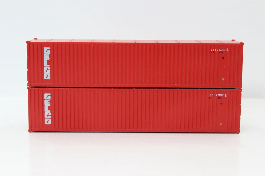 Jacksonville Terminal N GELCO 40'CONTAIN 2PK - JTC405604