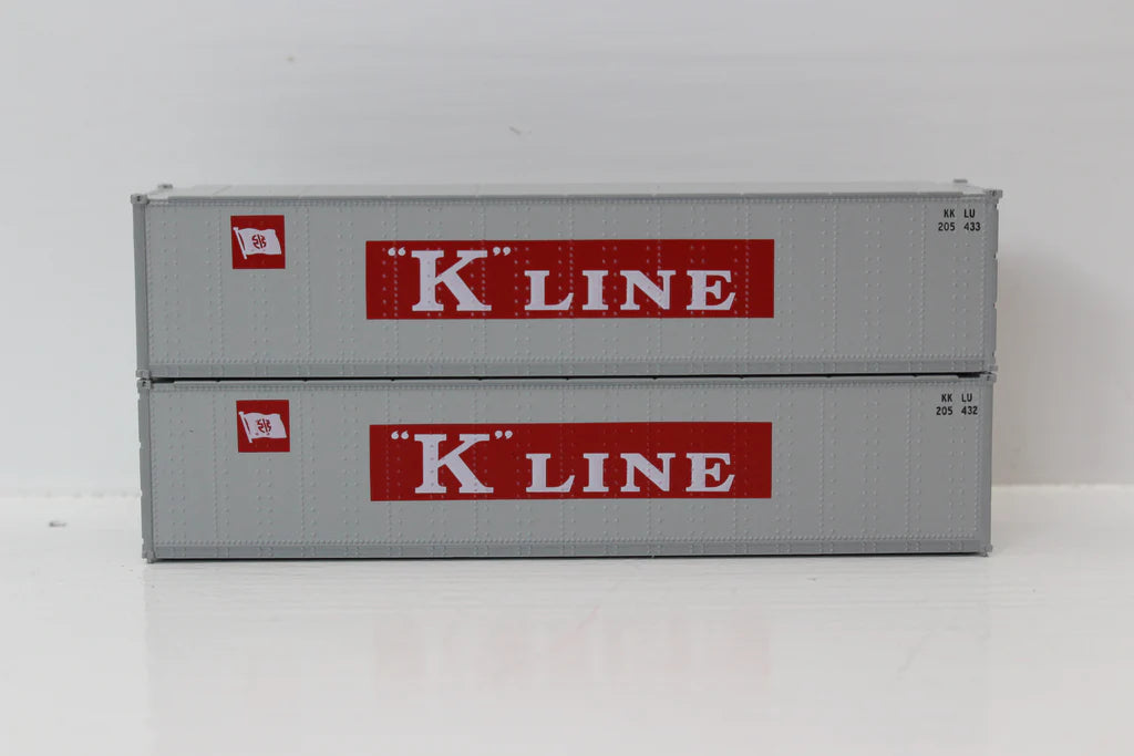 Jacksonville Terminal N K-LINE 40'CONTAIN 2PK - JTC405655