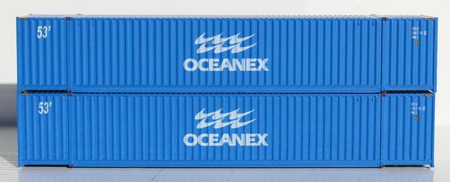 Jacksonville Terminal 53' CORRUGATED CONTAINER - OCEANEX - JTC535010