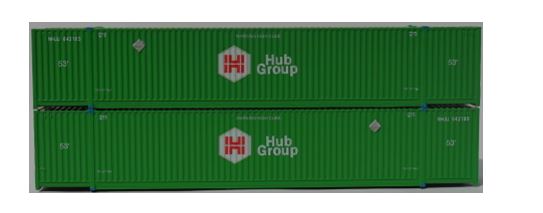 Jacksonville Terminal N HUB GROUP NHHU GREEN SET - JTC537098