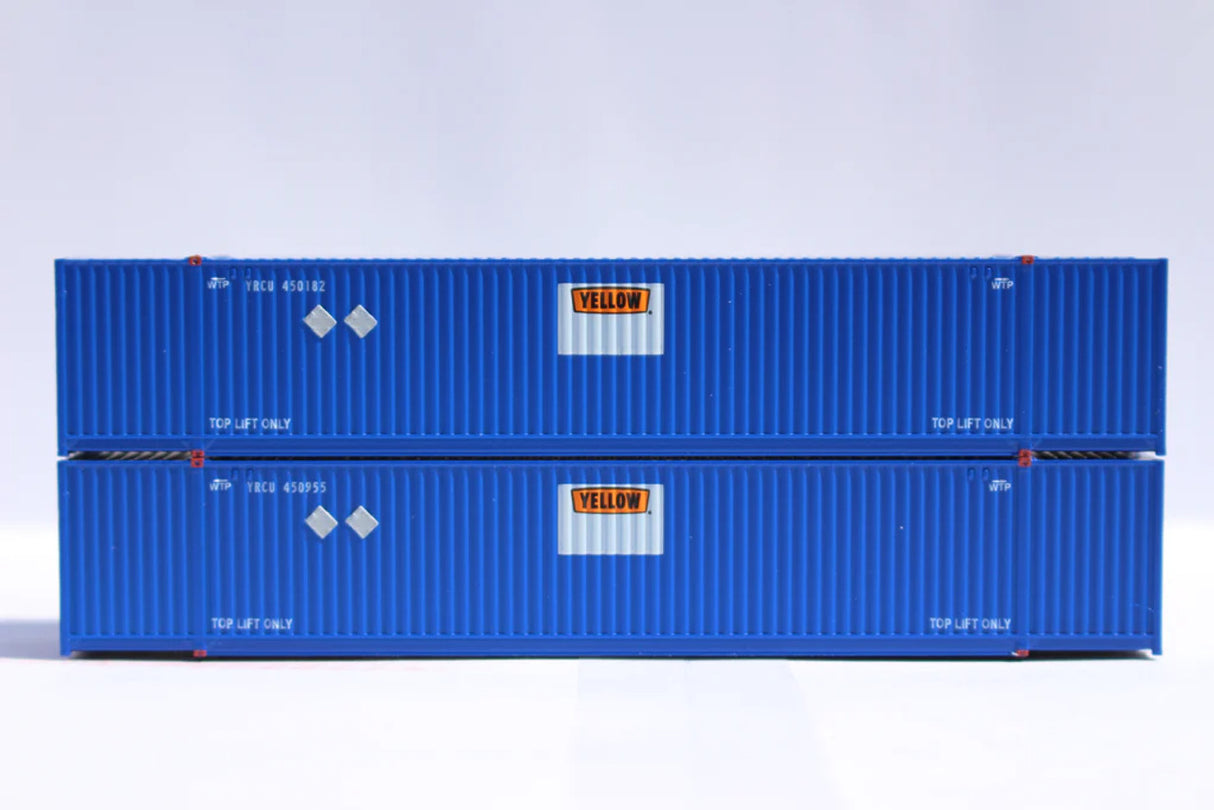 Jacksonville Terminal N YELLOW (YRC patch) 8-55-8 Set #2 Corrugated containers - JTC537105