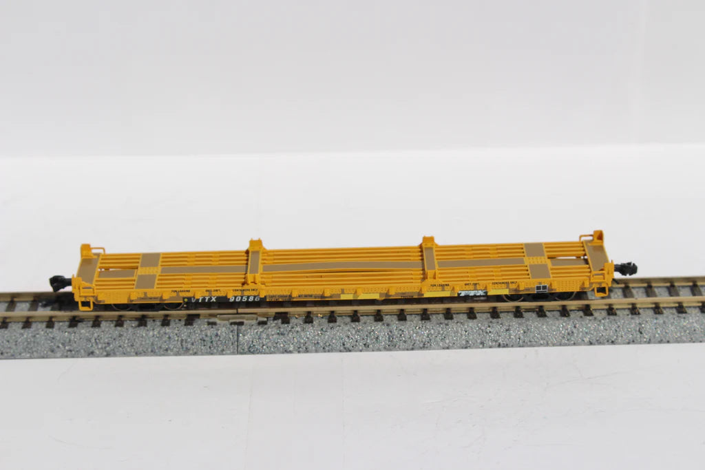 Jacksonville Terminal N-Scale TTX "New patch" over weathered car 5-8 years 90586 (20/20/20)