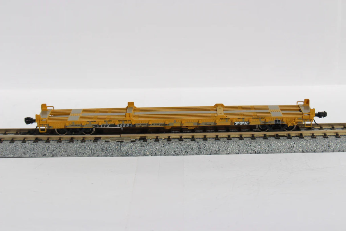 Jacksonville Terminal N-Scale TTX patch over TrailerTrain 90594 (20/40)