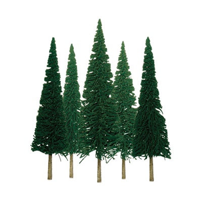 JTT 92009 SUPER SCENIC TREES: CONIFER 1" to 2" SCENIC Z-scale, 55/pk