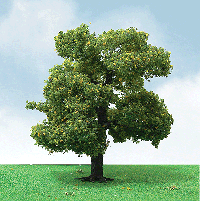 JTT Miniature Tree Pro-Elite Series Tree -- Sycamore 3-1/2 to 4" 8.9 to 10.2cm Tall pkg(2) - JTT92310