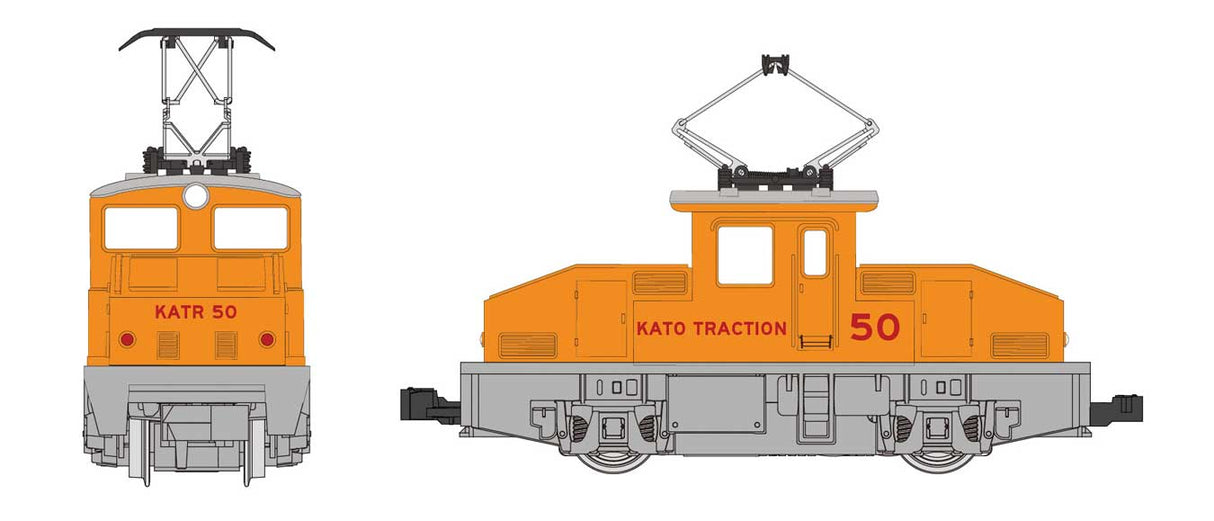 Kato N Pocket Line Series Steeple Cab Electric Loco - KAT10504US