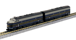 Kato N EMD F7A & F7B Baltimore & Ohio 4503 & 5493 w/ Sound - KAT1060428LS
