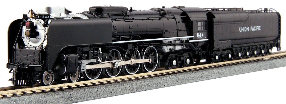 Kato N Class FEF-3 4-8-4 w/DCC -- Union Pacific #844 (black, graphite)