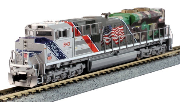 Kato 176-1943 N EMD SD70ACe with Nose Headlight - Standard DC -- Union Pacific 1943 (Spirit of the Union Pacific)