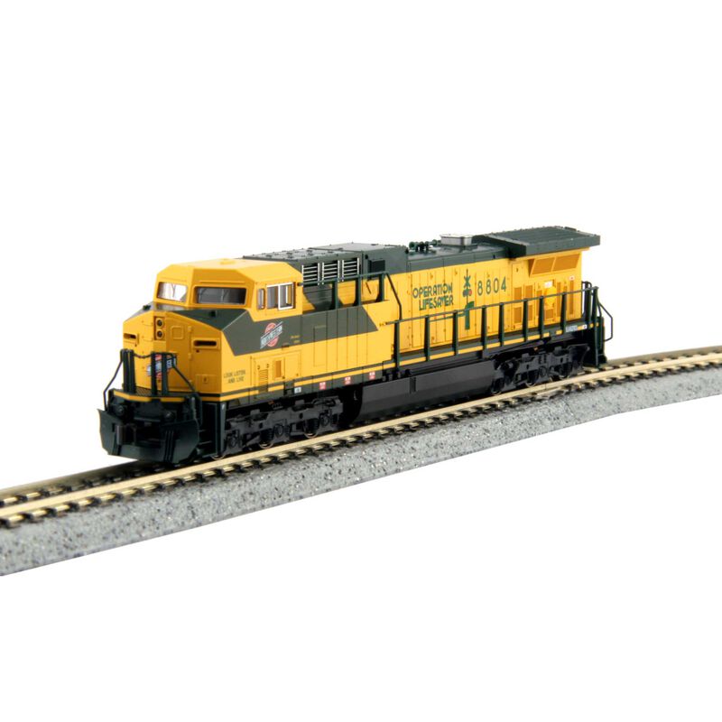 Kato N GE AC4400CW NCW #8804 W/DCC - KAT1767035DCC