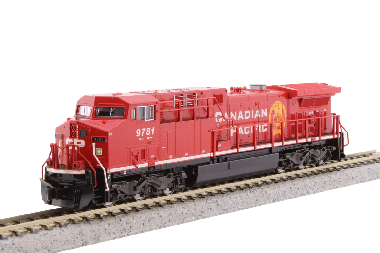 kato N GE AC4400CW - Standard DC -- Canadian Pacific #9781 (red, white, Golden Beaver Logo)