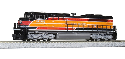 Kato EMD SD70ACe - DCC -- Union Pacific #1996 (Southern Pacific Heritage; black, orange, red) - KAT1768406DCC