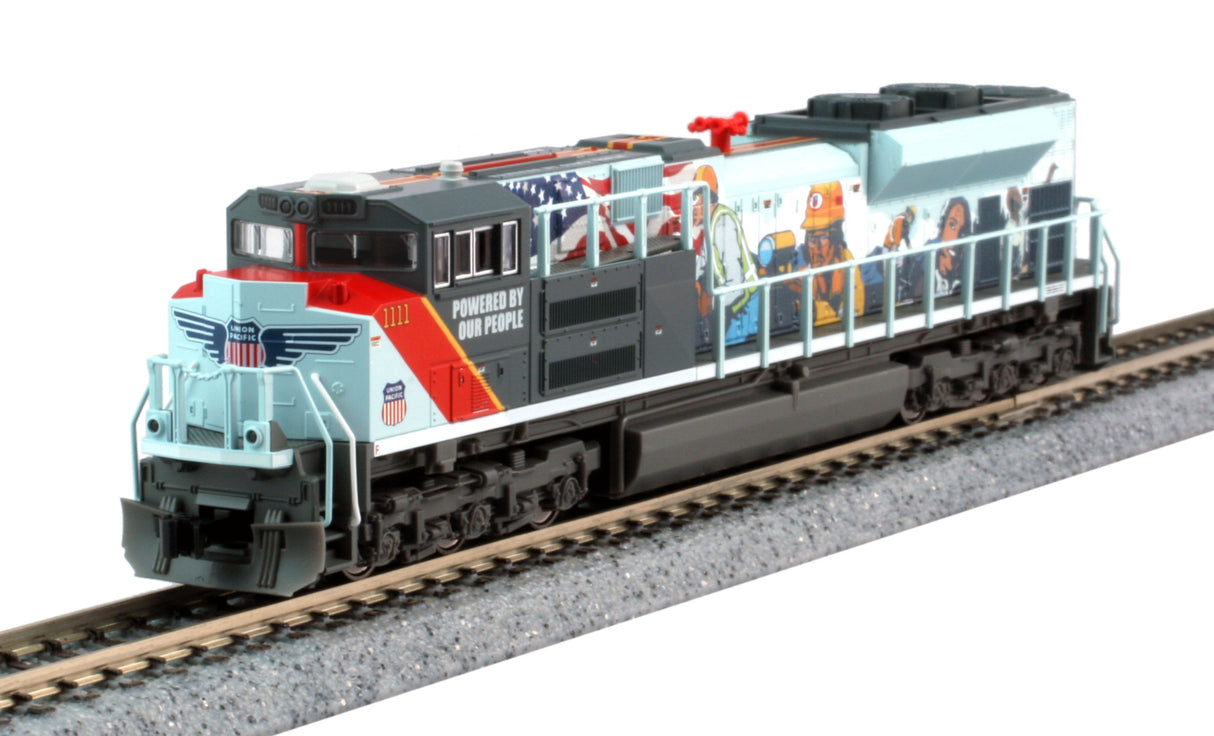 Kato N UP EMD SD70ACE #1111 W/DCC - KAT1768412DCC