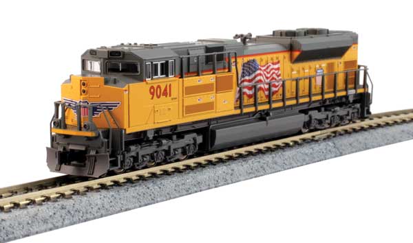 Kato (N)SD70ACe Nose Headlights UP #8983 w/DCC