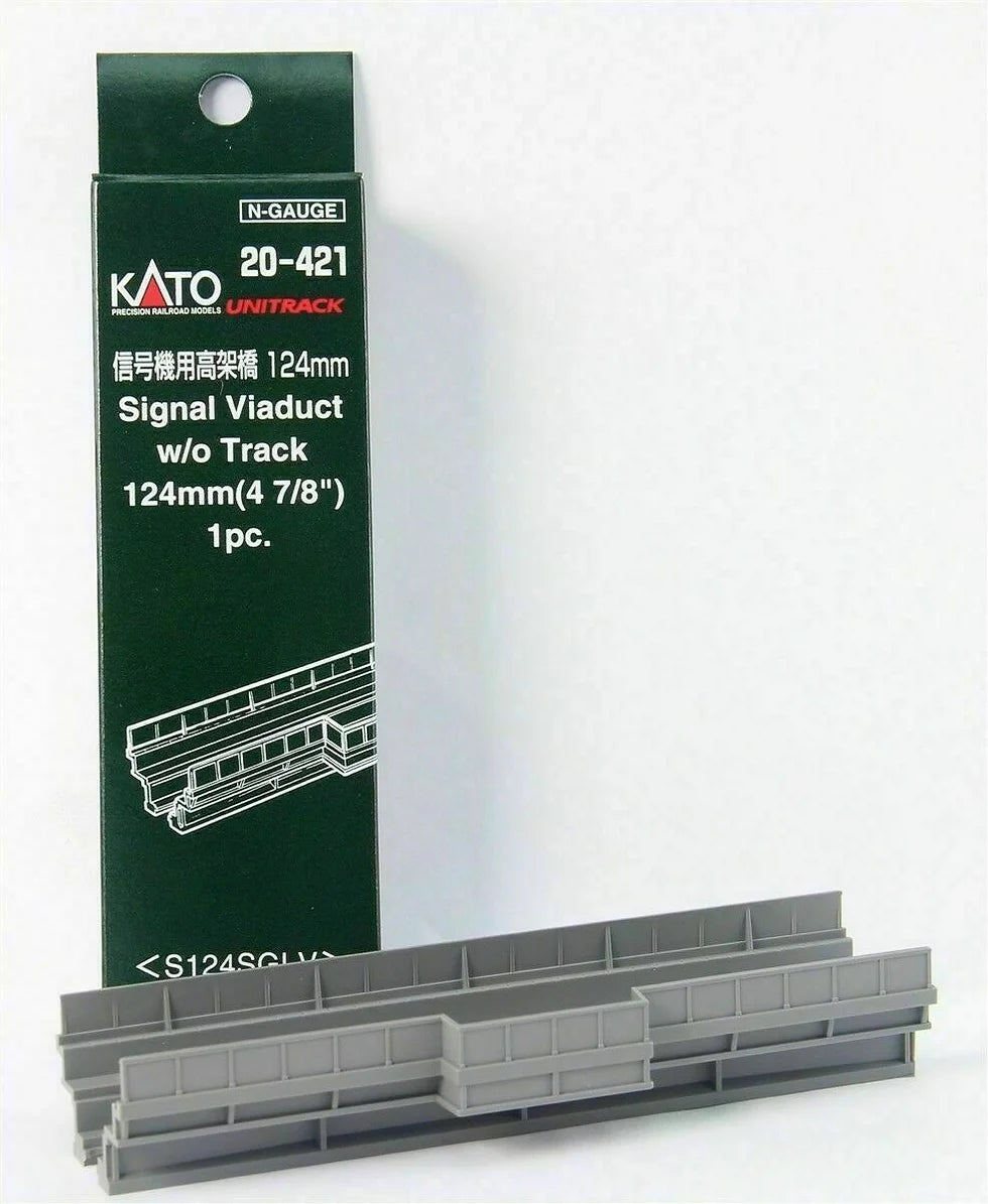Kato 20-421 Unitrack 20-421 Signal Viaduct (without Track) 124mm