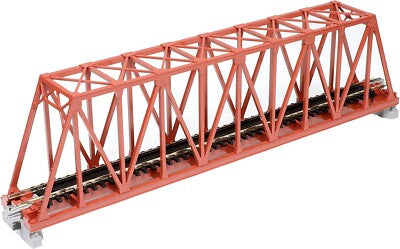 Kato 20-429 N Single-Track Truss Bridge - Unitrack -- Reddish Brown 9-3/4" 24.8cm
